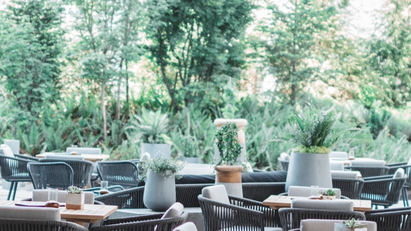 D/6 Bar and Lounge patio at the Parq Casino in Vancouver